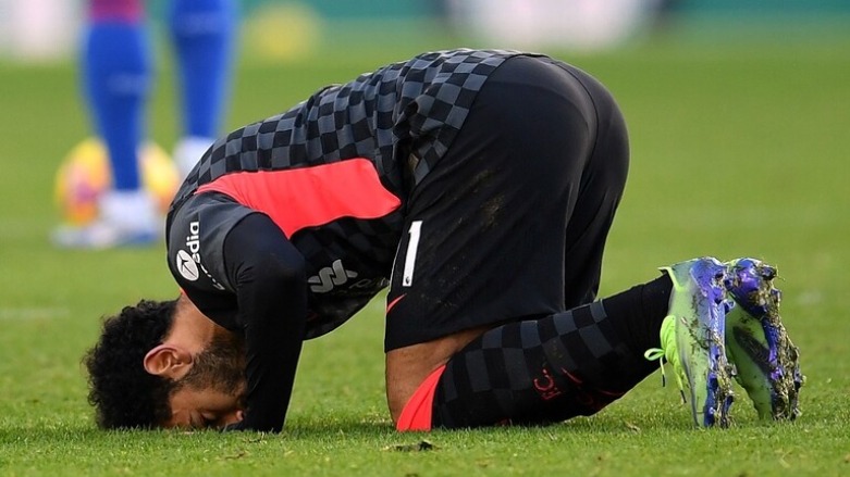اللاعب المصري ونجم نادي ليفربول محمد صلاح